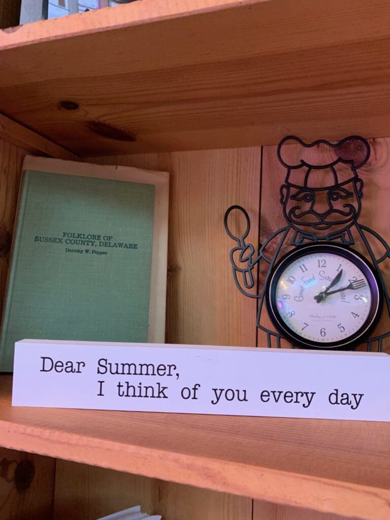 Dear Summer sign