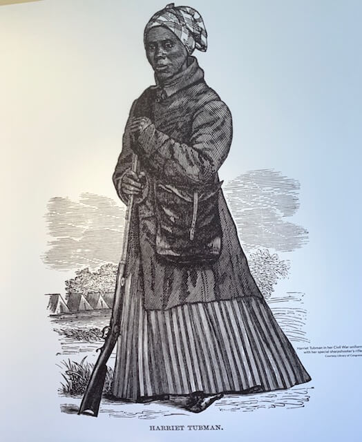 Harriet Tubman as a soldier during the Civil War