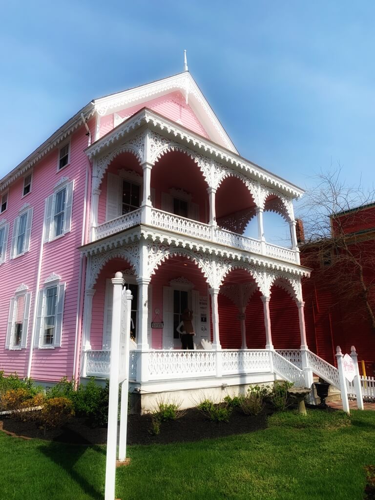 Pink Victorian Home