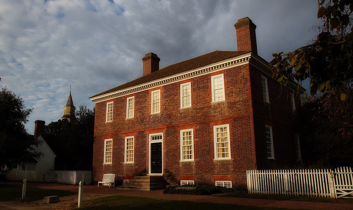 George Wythe house Colonial Williamsburg VA
